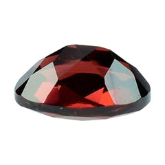 RED GARNET CHECKER CUT OVAL 6X4MM 0.70 Cts.