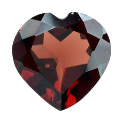 RED GARNET CUT HEART 7.00MM 1.15 Cts.