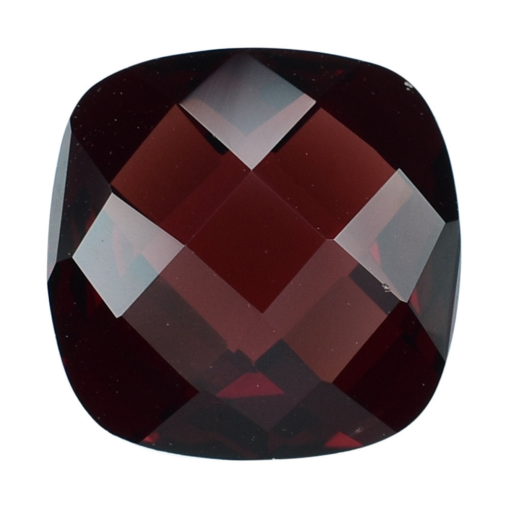 RED GARNET BRIOLETTE CUSHION 11MM 5.66 Cts.