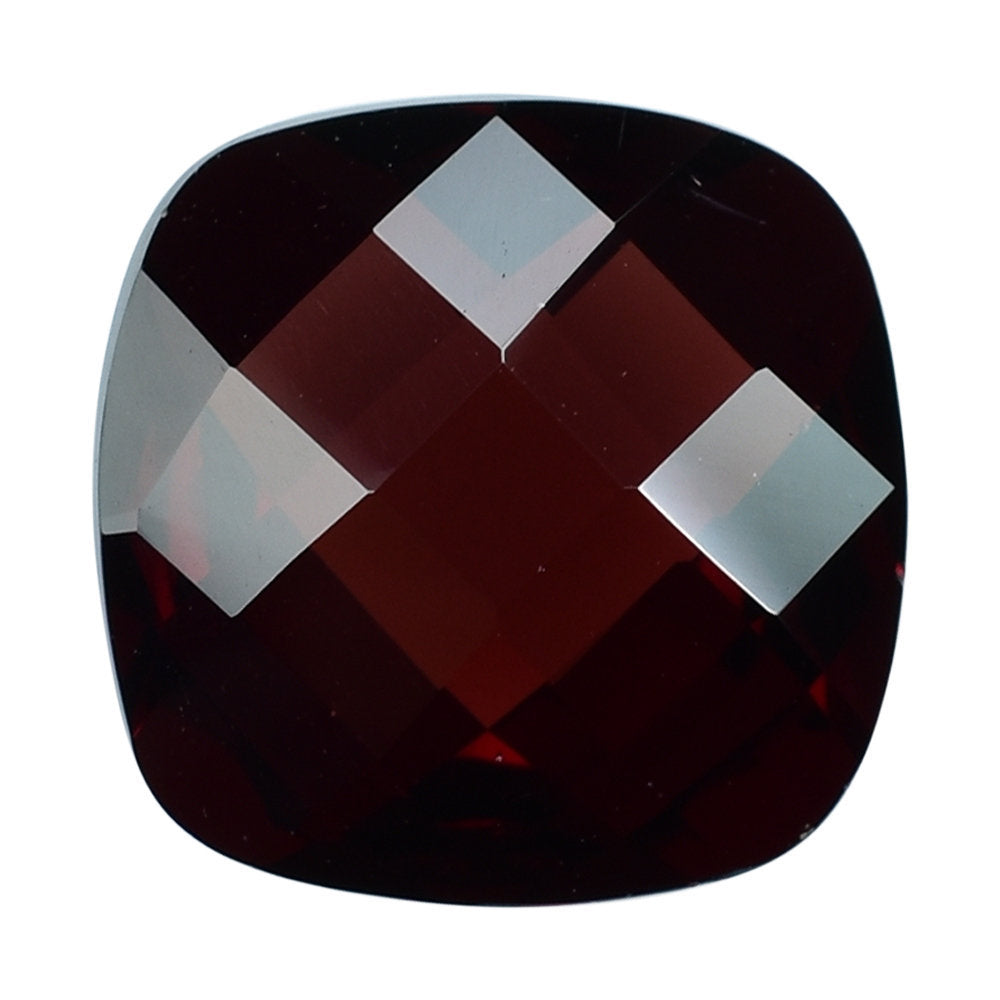 RED GARNET BRIOLETTE CUSHION 11MM 5.66 Cts.