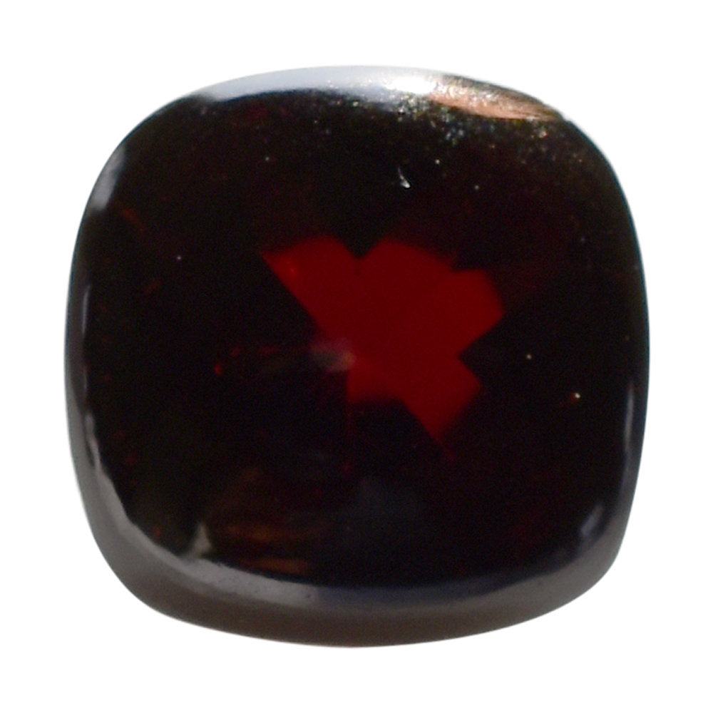 RED GARNET BUFFTOP CUSHION 8MM 2.64 Cts.