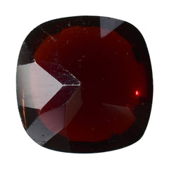 RED GARNET BUFFTOP CUSHION 8MM 2.64 Cts.