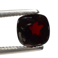 RED GARNET BUFFTOP CUSHION 8MM 2.64 Cts.