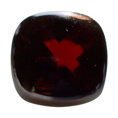 RED GARNET BUFFTOP CUSHION 8MM 2.64 Cts.