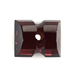 RED GARNET BAGUETTES CAB WITH CARVED BELT (FULL DRILL) 10X8MM 4.23 Cts.