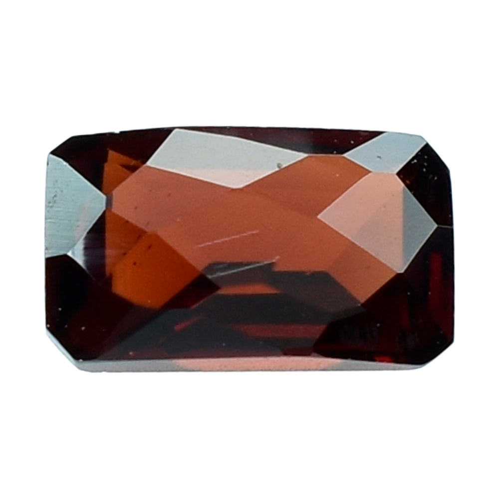 RED GARNET CHECKER CUT OCTAGON 5X3MM 0.39 Cts.