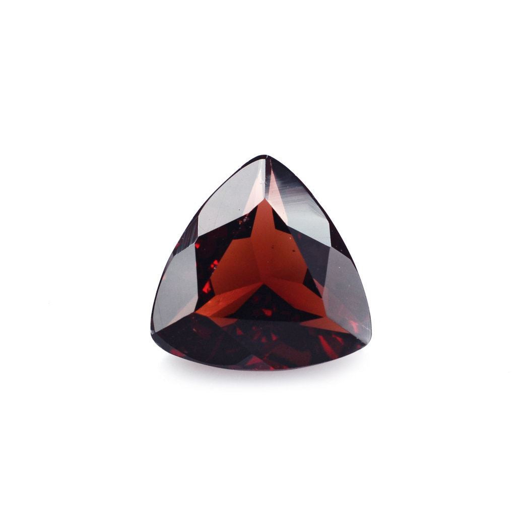 RED GARNET CUT TRILLION 9MM  2.42 Cts.
