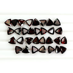 RED GARNET CUT TRILLION 9MM  2.42 Cts.