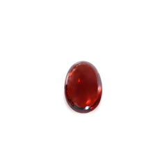 RED GARNET (OPEN) PLAIN OVAL CAB 7X5MM 1.25 Cts.