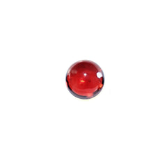 RED GARNET (OPEN) (DARK) PLAIN ROUND CAB 5MM 0.78 Cts.