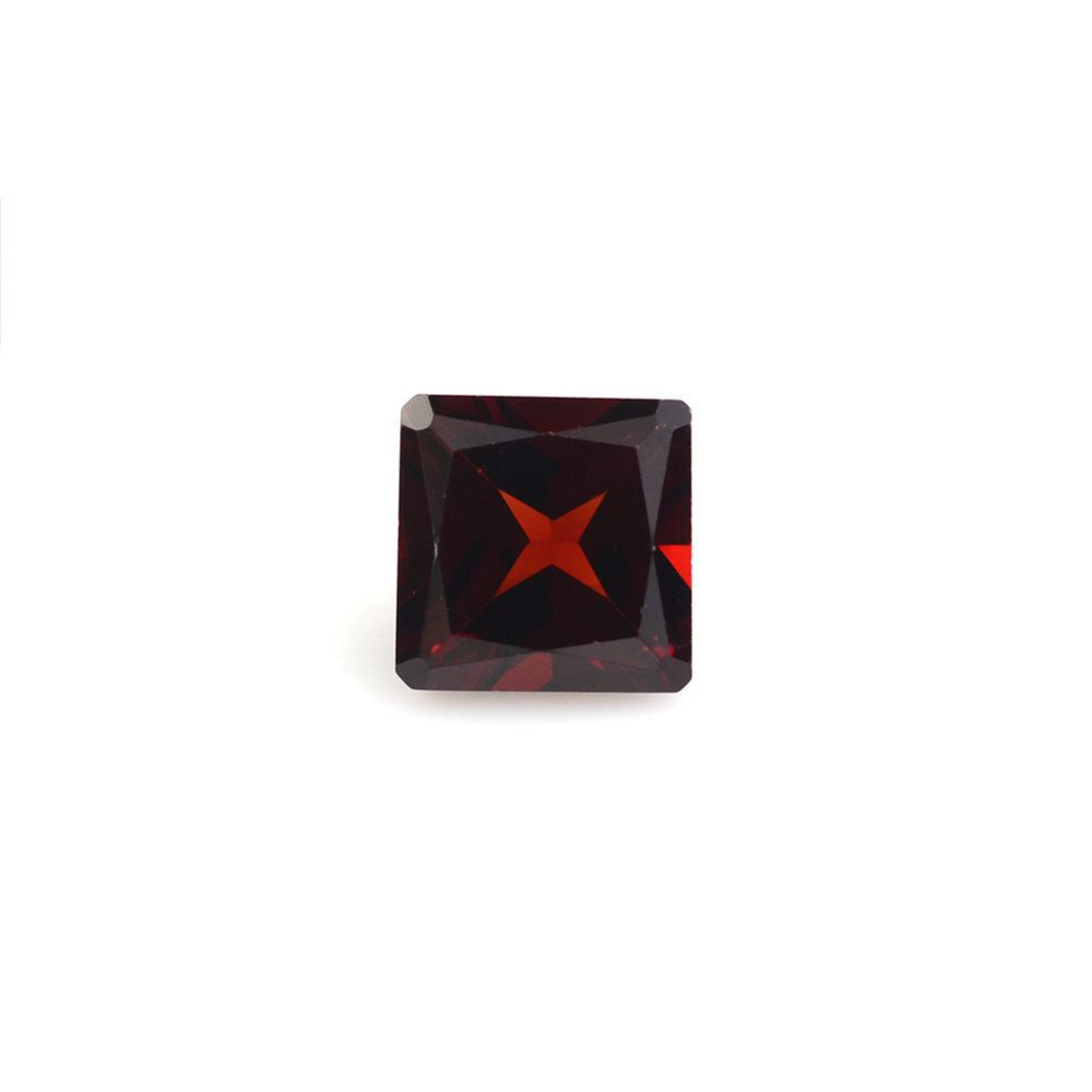 RED GARNET CUT SQUARE-OCTAGON 7MM 1.91 Cts.