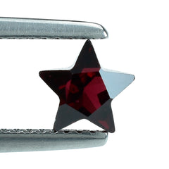 RED GARNET (OPEN) CUT STAR 6MM (TH.-3.90-4.30MM) 1.00 Cts.