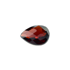 RED GARNET CHECKER CUT PEAR (MEDIUM/CLEAN) 7X5MM 0.93 Cts.