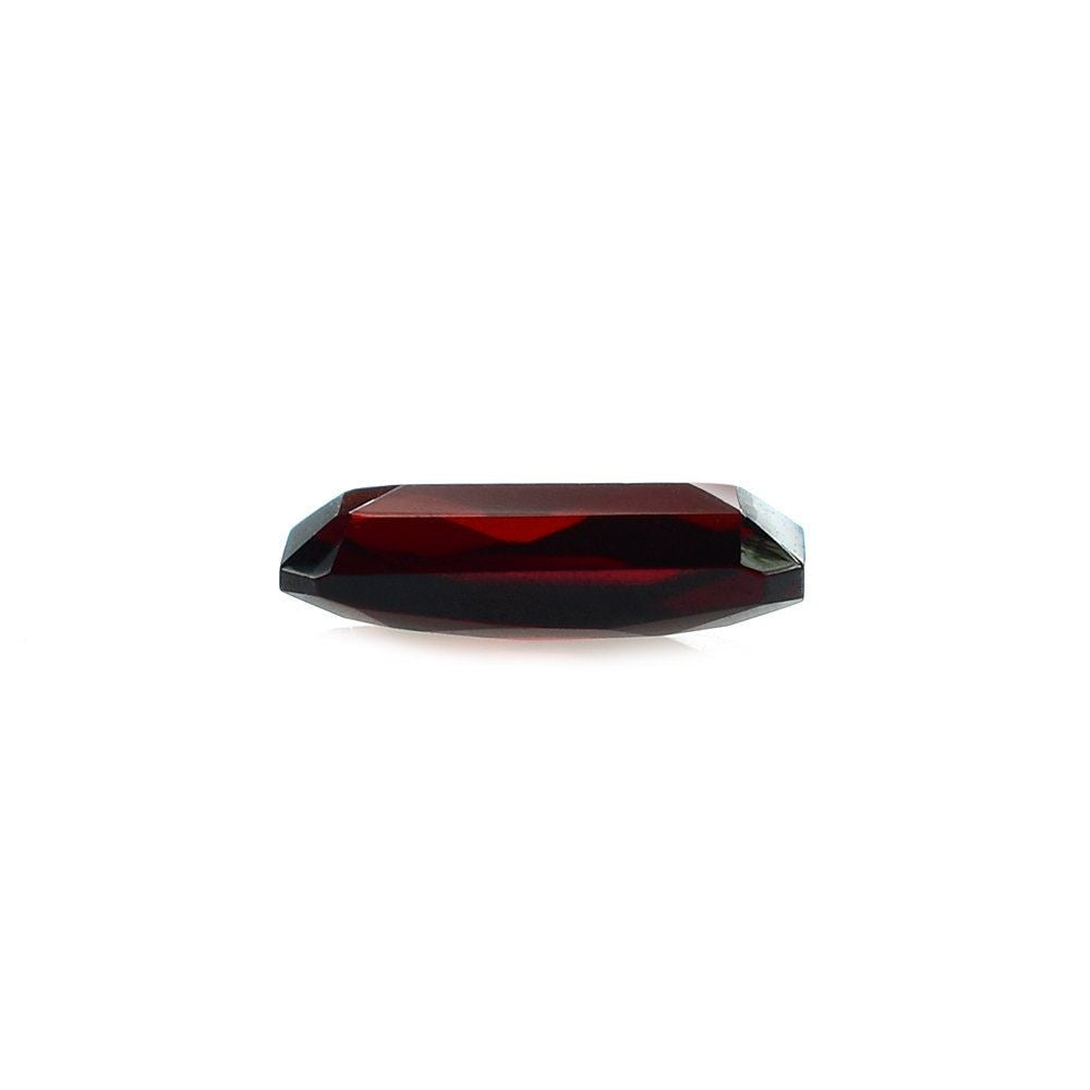 RED GARNET CHECKER CUT OCTAGON (DARK/CLEAN) 8X4MM 1.00 Cts.