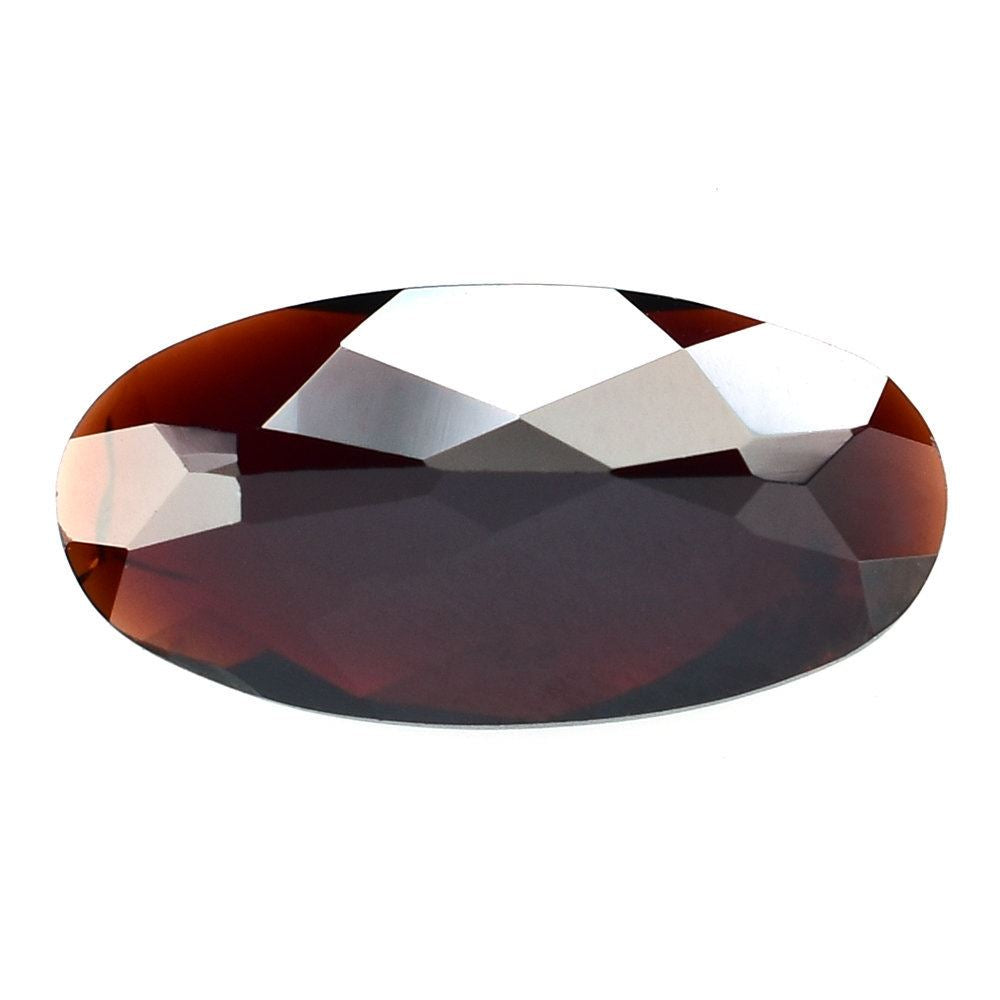 RED GARNET CHECKER CUT OVAL (DARK/HI) 18X9MM 5.90 Cts.