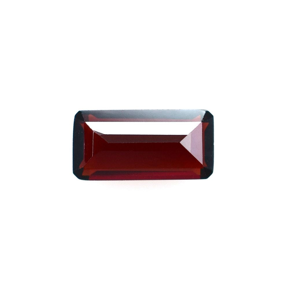 RED GARNET STEP CUT OCTAGON (DARK/CLEAN) 8X4MM 1.02 Cts.