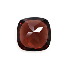 RED GARNET CUT CUSHION (OPEN RED/HI) 9X9MM 4.05 Cts.