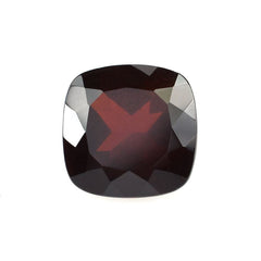 RED GARNET CUT CUSHION (DARK/HI) 9X9MM 4.05 Cts.