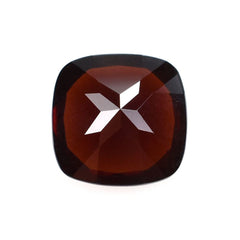 RED GARNET CUT CUSHION (DARK/HI) 9X9MM 4.05 Cts.