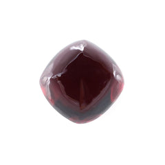 RED GARNET SUGARLOAF CUSHION CAB (MEDIUM/SI) 8X8MM 3.60 Cts.