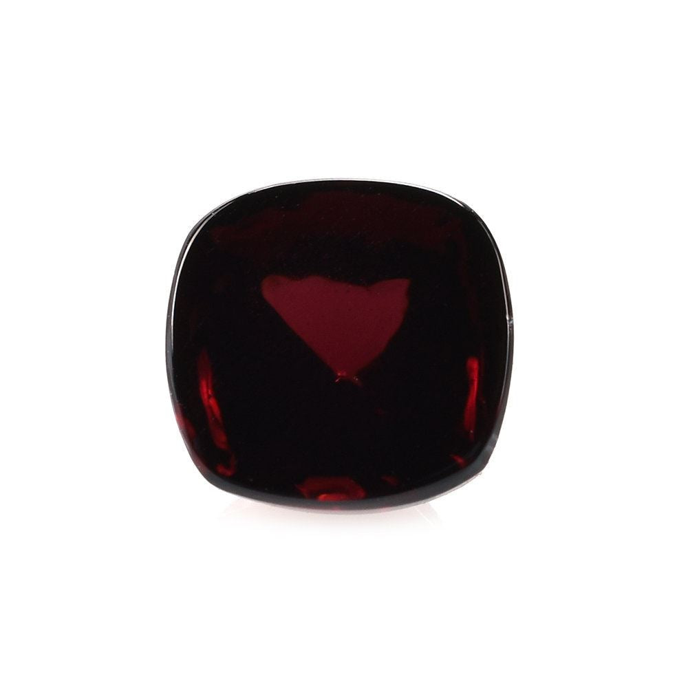 RED GARNET SUGARLOAF CUSHION CAB (MEDIUM/SI) 8X8MM 3.60 Cts.