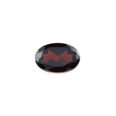 RED GARNET CUT OVAL (DARK/CLEAN) 6X4MM 0.55 Cts.