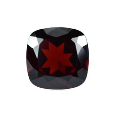 RED GARNET CUT CUSHION (MEDIUM/CLEAN) 9X9MM 4.05 Cts.