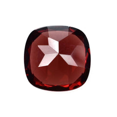 RED GARNET CUT CUSHION (OPEN RED/CLEAN) 9X9MM 4.01 Cts.