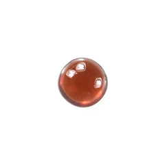 RED GARNET PLAIN ROUND CAB (MILKY/HI) (RED) 4.00MM 0.39 Cts.