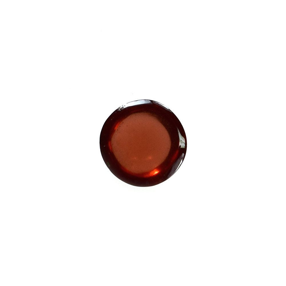 RED GARNET PLAIN ROUND CAB (MILKY/HI) (RED) 4.00MM 0.39 Cts.