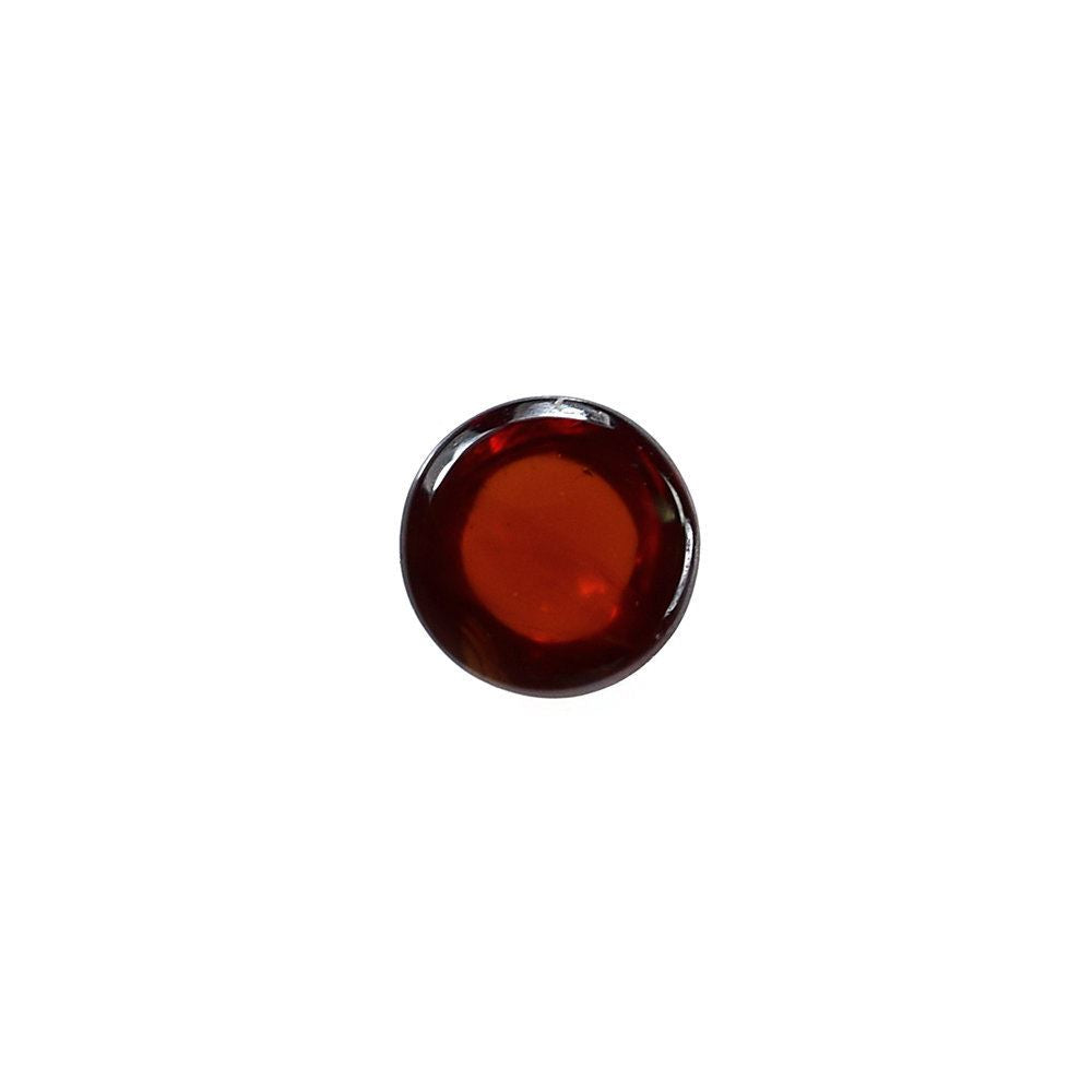 RED GARNET PLAIN ROUND CAB (MEDIUM) 3X3MM 0.17 Cts.