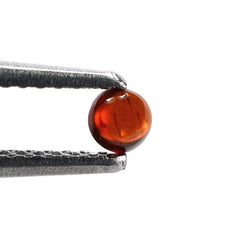 RED GARNET PLAIN ROUND CAB (MEDIUM) 3X3MM 0.17 Cts.