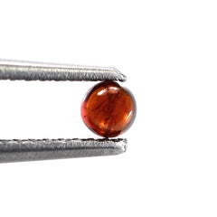 RED GARNET PLAIN ROUND CAB (HI) 3X3MM 0.16 Cts.