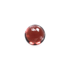 RED GARNET PLAIN ROUND CAB 4X4MM 0.38 Cts.