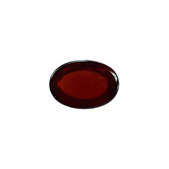RED GARNET PLAIN OVAL CAB (MEDIUM/SI) 7X5MM 1.10 Cts.