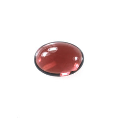 RED GARNET PLAIN OVAL CAB (MEDIUM/CLEAN) 7X5MM 1.05 Cts.