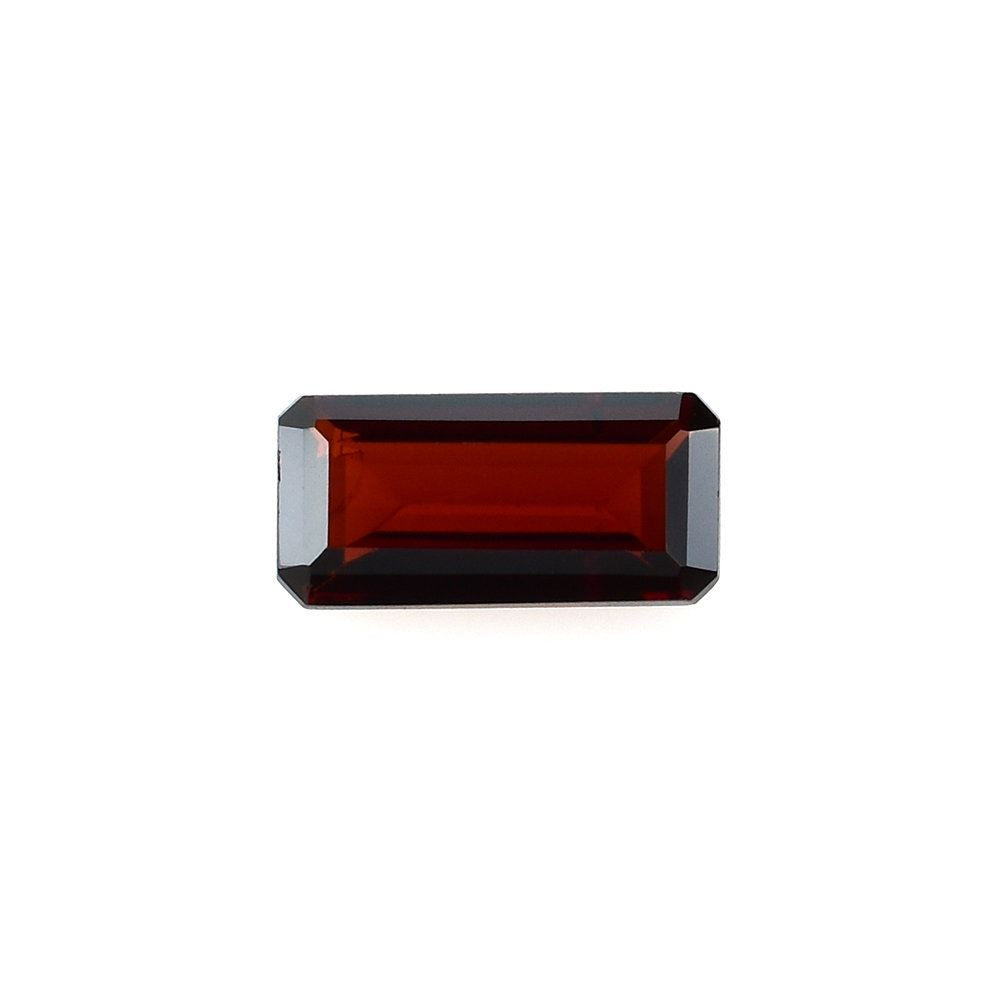 RED GARNET STEP CUT OCTAGON (DARK) 8X4MM 0.99 Cts.