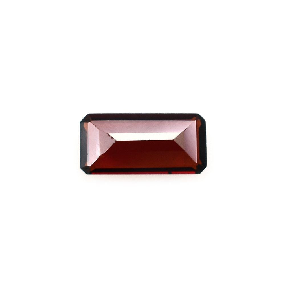 RED GARNET STEP CUT OCTAGON (DARK) 8X4MM 0.99 Cts.
