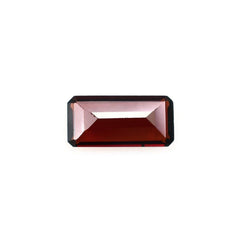 RED GARNET STEP CUT OCTAGON (DARK) 8X4MM 0.99 Cts.