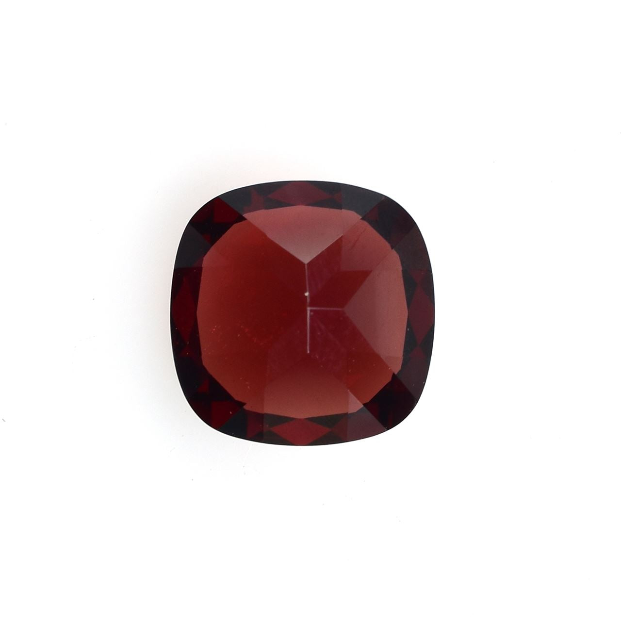 RED GARNET CUT CUSHION (OPEN RED/CLEAN) 9.00X9.00 MM 3.60 Cts.