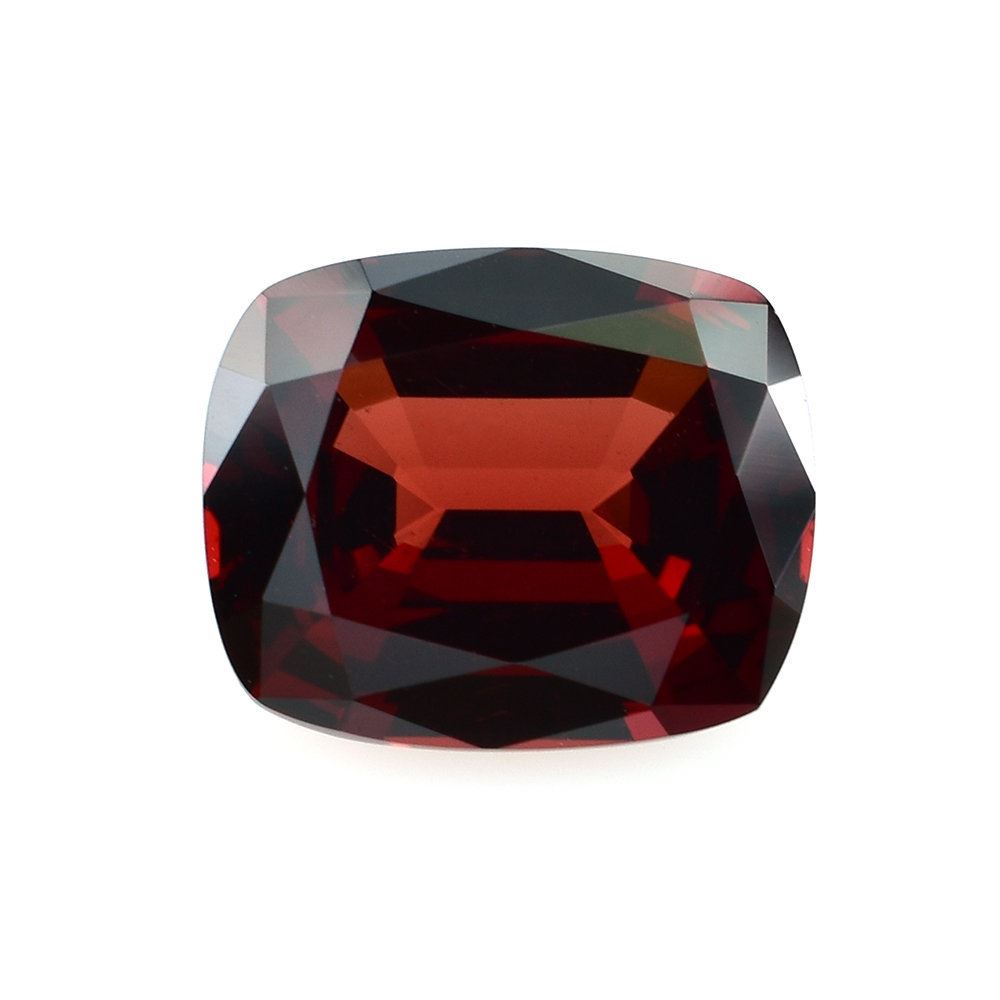 RED GARNET CUT CUSHION (OPEN RED/CLEAN) (PAIR-1) 11X9MM 4.68 Cts.