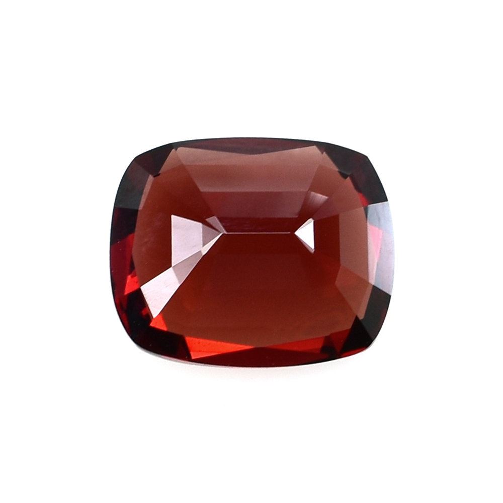 RED GARNET CUT CUSHION (OPEN RED/CLEAN) (PAIR-1) 11X9MM 4.68 Cts.