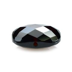 RED GARNET CHECKER CUT BRIOLETTE CUSHION (VERY DARK/CLEAN) (FILL DRILL-1.00MM) 13X13MM 10.20 Cts.