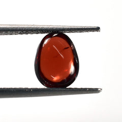 RED GARNET PLAIN LENTIL FANCY (MEDIUM/HI) 8.80X7.00 MM 2.00 Cts.