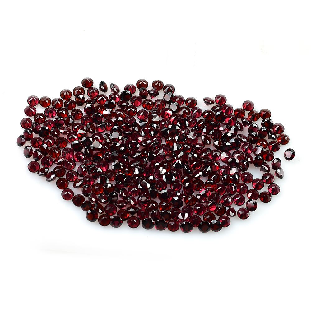RED GARNET CUT ROUND (MEDIUM)(CLEAN) 5.00X5.00 MM 0.71 Cts.