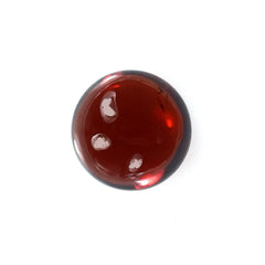 GARNET PLAIN ROUND CAB (OPEN RED)(CLEAN) 8.00X8.00 MM 3.00 Cts.