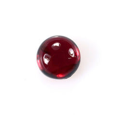 GARNET PLAIN ROUND CAB (MEDIUM RED)(SI) 6.00X6.00 MM 1.44 Cts.