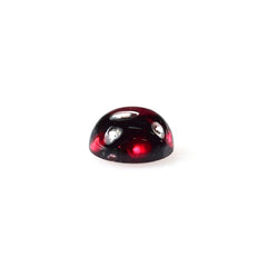 GARNET PLAIN ROUND CAB (MEDIUM RED)(SI) 6.00X6.00 MM 1.44 Cts.