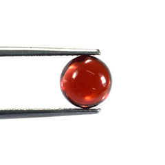 GARNET PLAIN ROUND CAB (MEDIUM RED)(CLEAN) 8.00X8.00 MM 2.97 Cts.