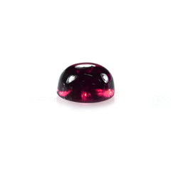GARNET PLAIN ROUND CAB (OPEN RED)(HI) 5.00X5.00 MM 0.76 Cts.